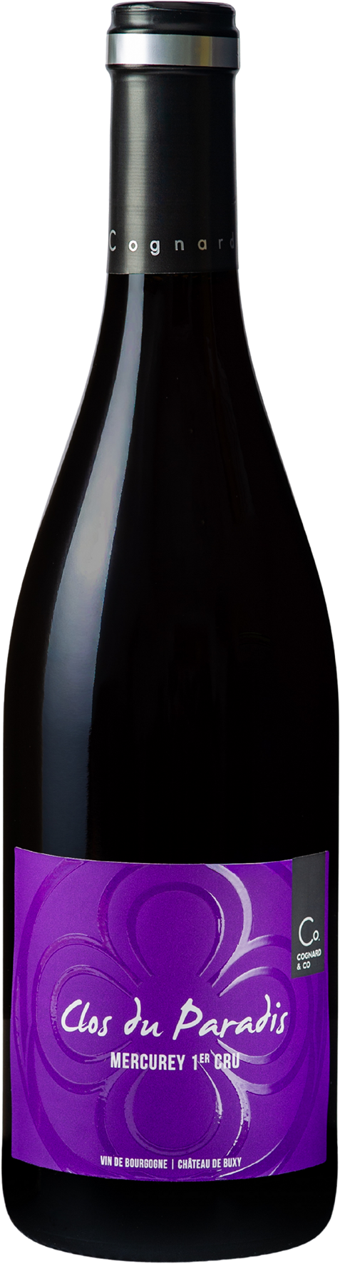 Domaine Cognard, château de Buxy, Mercurey1er Cru, Clos du Paradis.